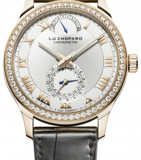 Chopard L.U.C Quattro Replica Watches With Brown Alligator Straps For UK Recommendation