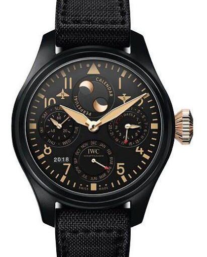 Particular Fake IWC Big Pilot’s Watches Perpetual Calendar Edition For Lewis Hamilton