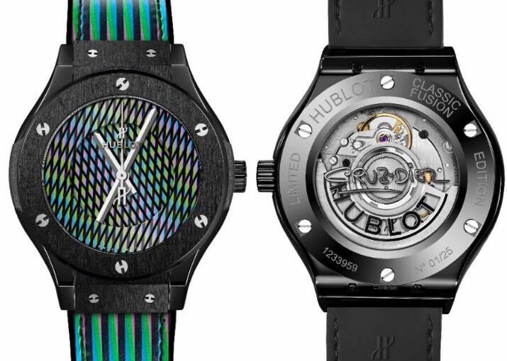 Stunning Hublot Classic Fusion Cruz-Diez Fake Watches For Best Sale