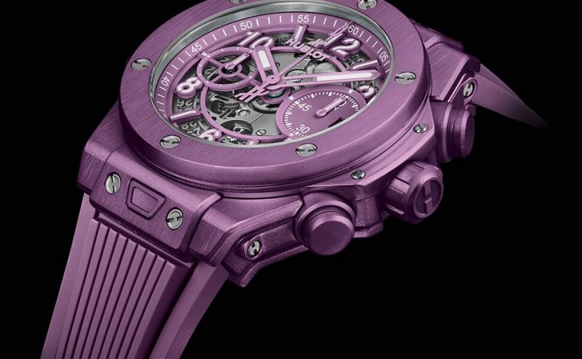 Hublot Set For Summer With All-Purple Limited Edition Big Bang Unico Chronograph Fake Watches Wholesale UK